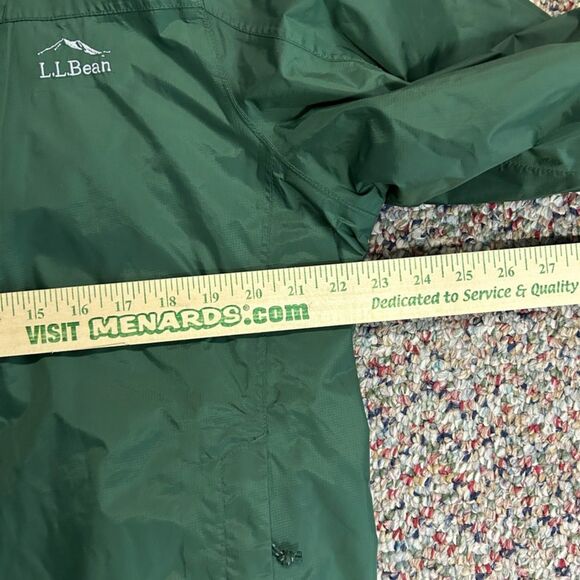 L.L. Bean NWOT Green Trail Model Fleece Lined Hooded Water Resistant Jacket Sz L - Picture 13 of 15